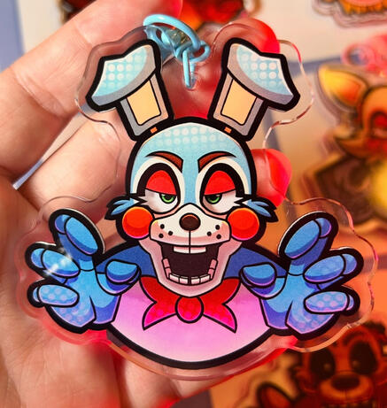 Bonnie 3D charm Bonnie 3D charm